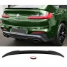 Becquet noir brillant pour BMW X4 G02 M Performance (18+)