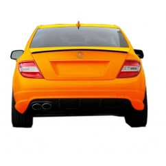 Pare Choc arrière Mercedes Classe C W204 Berline Look C63 AMG (07-11)