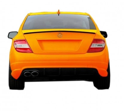 Pare Choc arrière Mercedes Classe C W204 Berline Look C63 AMG (07-11)