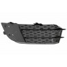 2x Grilles de pare choc avant Audi A1 Look RS1 Noir brillant (10-15)