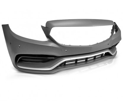 Pare chocs avant + grilles Look Pack C63 AMG Facelift Mercedes Classe C W205 S205 (18+)