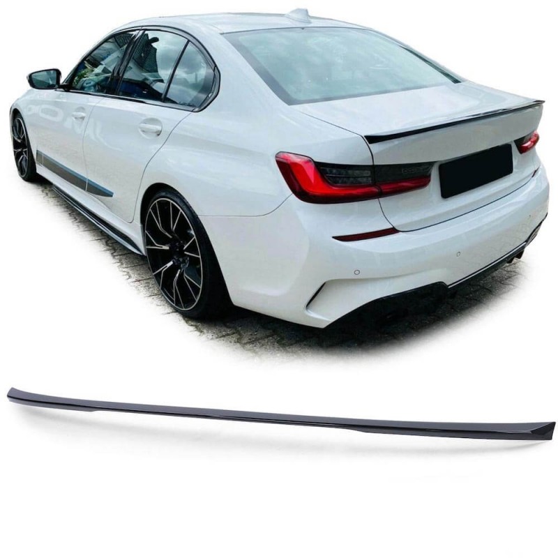 Becquet noir brillant BMW Série 3 G20 Berline Look Sport Design (19+)