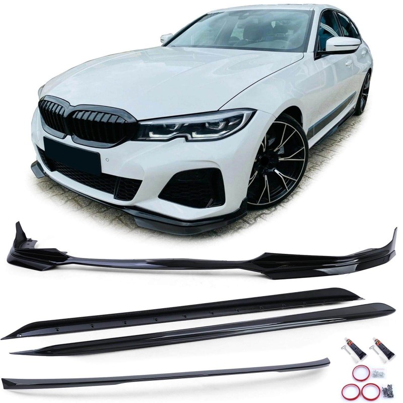 Kit carrosserie BMW série 3 berline G20 Noir Brillant M Performance 18+