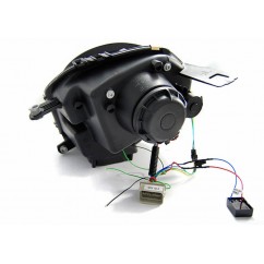 2x Phares avant LED Mini Cooper Noir (06-14)
