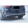 Diffuseur + sorties d'echappements chromés Mercedes GLE W167 SUV Look 63 AMG(19+)