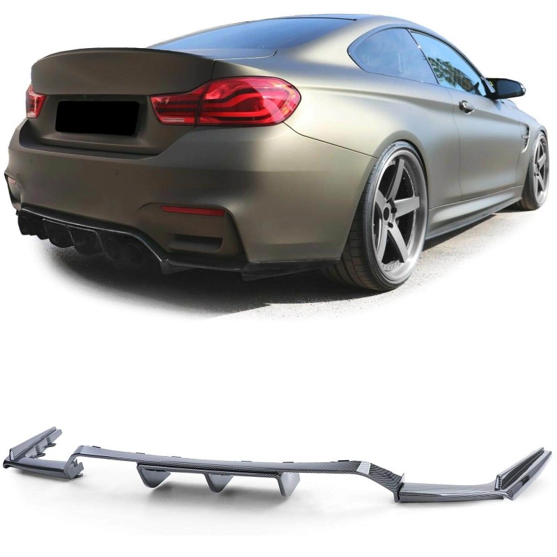 Diffuseur arrière Carbone BMW M3 F80 M4 F82 F83 (14+)