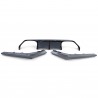 Diffuseur arriere noir brillant BMW serie 3 F30 F31 look M Performance 11+