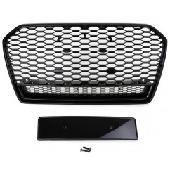 Calandre Audi A6 4G C7 Noir Look RS6 (14-19)