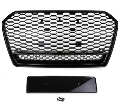 Calandre Audi A6 4G C7 Noir Look RS6 (14-19)