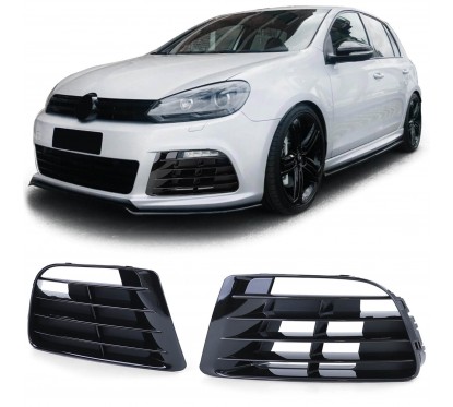 2x Grilles de pare choc avant Vw Golf 6 VI R20