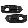 2x Grilles de pare choc avant Audi Q3 8U (11-14) RS Design Noir brillant