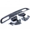 Diffuseur arriere Mercedes Classe C S205 Noir Mat + 4 embouts d'echappements (14-18)