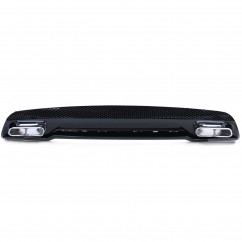 Diffuseur Mercedes Classe A W176 Noir Brillant + 4 sorties d'echappements (12-18)