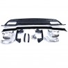 Diffuseur Mercedes Classe A W176 Noir Brillant + 4 sorties d'echappements (12-18)