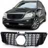 Calandre Mercedes Classe ML W164 Noir Brillant (05-08)
