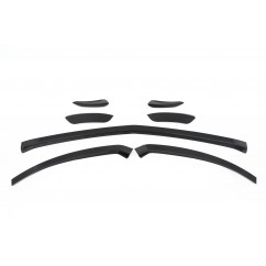 Rajout de pare choc avant noir brillant Mercedes Classe A W177 - Pack Aero