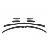 Rajout de pare choc avant noir brillant Mercedes Classe A W177 - Pack Aero