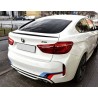 Becquet peint noir brillant BMW X6 F16 M Design  14-