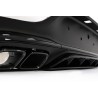 Diffuseur arrière + sorties d'échappements noir Mercedes GLC C253 Coupé (modèle avec pack AMG) Look 63 AMG (20+)