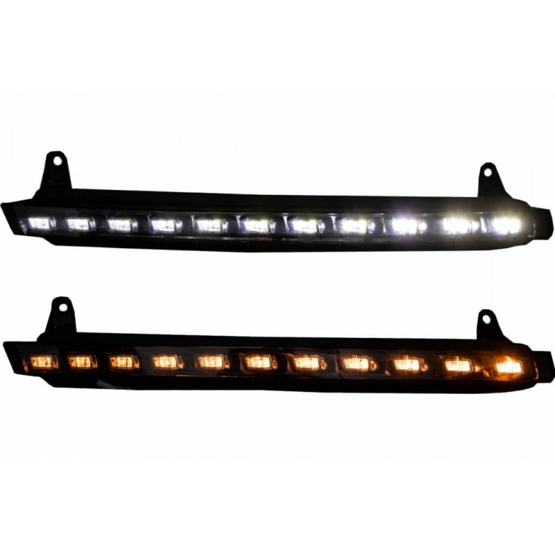 2x Feux Clignotant LED Look Facelift Audi Q7 4L (06-09)