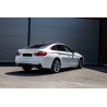 Diffuseur arriere noir brillant BMW serie 4 F32 F36 look M4 13+ (2+2)