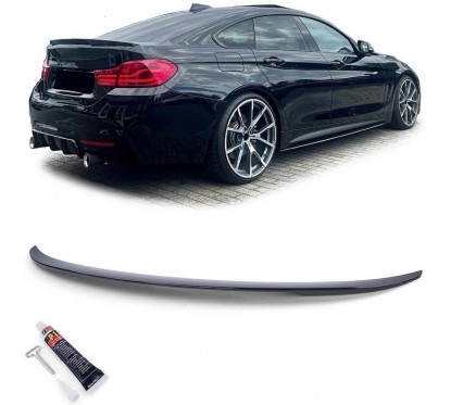 Becquet ABS Noir brillant BMW Série 4 F36 Gran Coupe Look M Performance