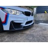 Rajout de Pare Choc avant Noir Brillant BMW M3 F80 M4 F82 F83 (14+)