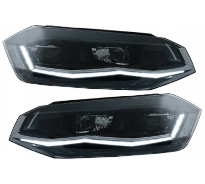 2x Phares Full LED adaptables sur Vw Polo AW (18-20)