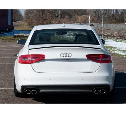 Becquet peint Audi A4 B8 Look S-Line Berline (08-15)