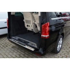 Seuil de coffre chrome Mercedes Classe V W447 et Vito (14+)