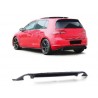Diffuseur arrière adaptable sur Volkswagen Golf 7 Noir Brillant (12-17)