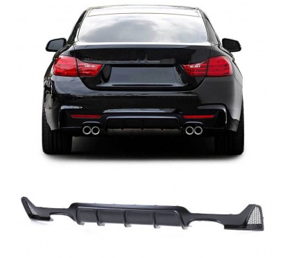 Diffuseur arrière BMW série 4 F32 F36 look M4 13+ (2+2)
