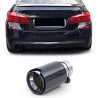 Sortie d'echappement BMW serie 5 F10 F11 Noir Carbone (10-16)