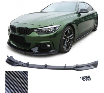 Lame pare choc avant Carbone BMW serie 4 F32 F33 F36 avec pack M (13-19)
