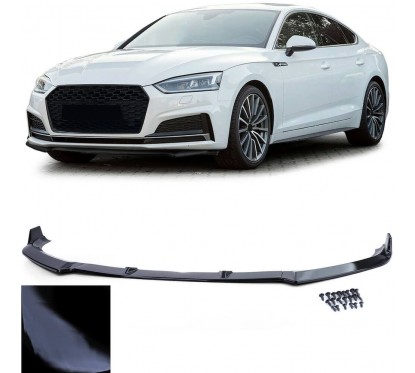 Rajout de pare choc avant Audi A5 F5 Noir 17-19