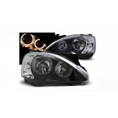2x Phares avants LED Angel Eyes Opel Corsa C (00-06)