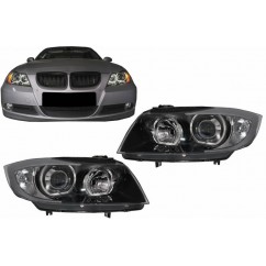 2x Phares LED BMW Serie 3 E90 E91 (05-08)