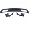 Diffuseur arrière avec échappements Noir Mercedes Classe C W205 S205 Look C63 AMG (avec pare choc standard) 14-18