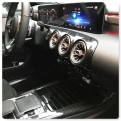 Insert de décoration Carbone Mercedes Classe A W177 V177 (2018+)