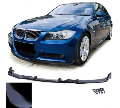 Rajout de pare choc noir brillant BMW Serie 3 E90 E91 (05-08)