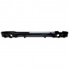 Diffuseur noir laqué + embouts d'échappement ronds Chrome Look AMG Mercedes classe E W213 (16-20)