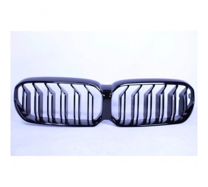 2x Grilles de Calandre Noir Brillant BMW Série 5 G30 G31 Facelift (20+)