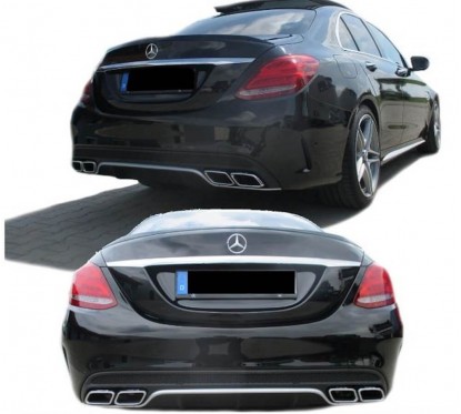 Kit carrosserie Mercedes Classe C W205 Look C63 AMG