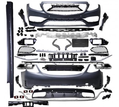 Kit carrosserie Mercedes Classe C W205 Look C63 AMG (14-18)