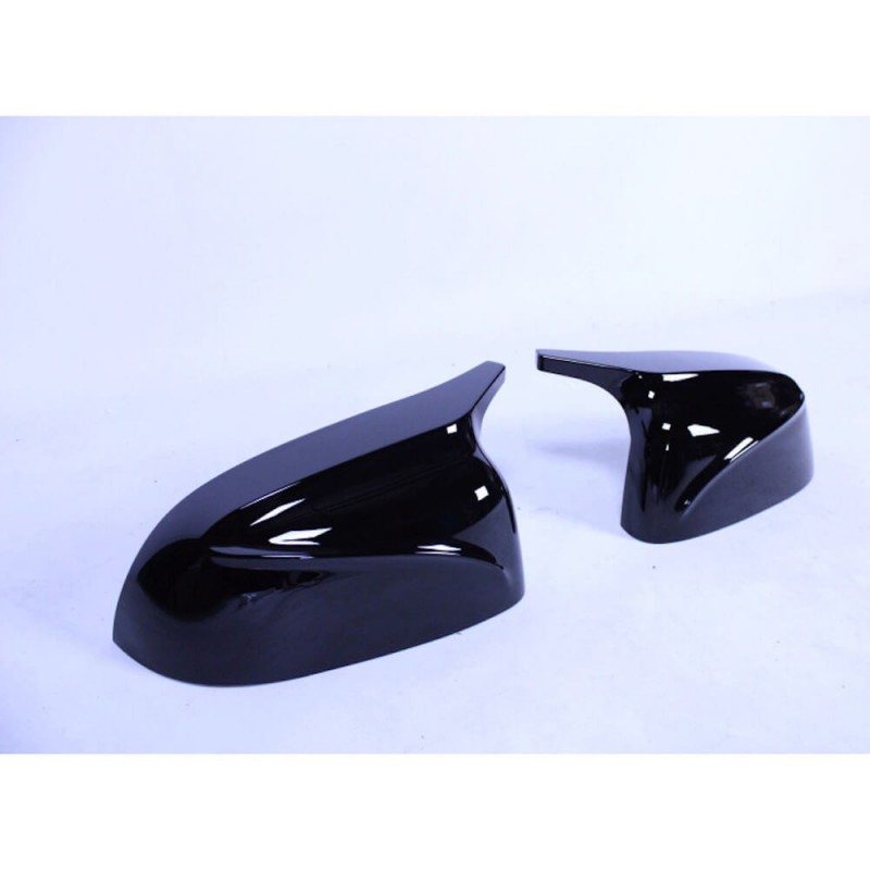 2x Coques rétroviseurs Noir brillant BMW X3 X4 X5 X6 X7 (17-20)