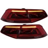 2x Feux arrières Full LED avec clignotants dynamiques adaptables sur Vw Passat B8 (15-19) Look Phase 2