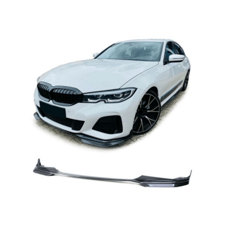 Rajout de pare choc avant look Carbone BMW série 3 G20 G21 (+18)