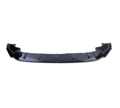 Rajout de pare choc avant Vw Golf VII 7 GTI Noir Brillant (13-20)