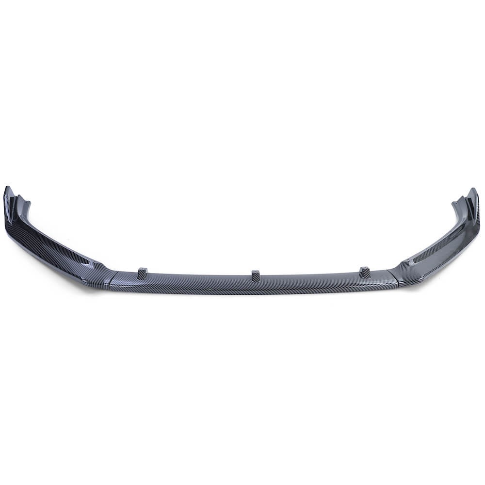 Kit 5 Pièces Spoiler Avant En Fibre Carbone Universel Pour Voiture - Becquet Bas De Pare-chocs, Style Sport