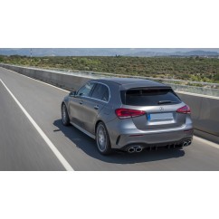 Diffuseur Noir brillant Mercedes Classe A W177 (18+) Look AMG